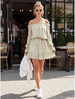 Španělské šaty KERVEN zelené FashionStreet EY2471