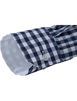 Daiber JN 617 Popelínová kostkovaná košile s dl. rukávem 02.0617 navy/white Daiber JN 617 Popelínová kostkovaná košile s dl. rukávem 02.0617 navy/white