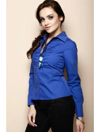 Dlouhá košile Misuri. rukáv č. 59 safír - Figl Dlouhá košile Misuri. rukáv č. 59 safír - Figl