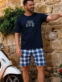 PÁNSKÉ PYŽAMO KR 326/217 LEGEND RIDER