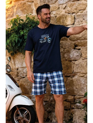 PÁNSKÉ PYŽAMO KR 326/217 LEGEND RIDER