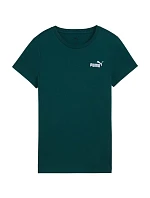 Dámské tričko Puma Ess 2 Color Small No. 1 Logo Tee (s) zelené 682373 75
