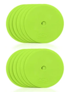 Ploché terénní značky - kulaté 15 cm - 12x zelené SMJ sport ZPO-G