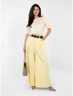 Kalhoty IT SP 19963.32 světle žluté