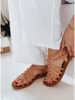 Dámské sandály IRALIE beige FashionStreet ZY0943 Dámské sandály IRALIE beige FashionStreet ZY0943