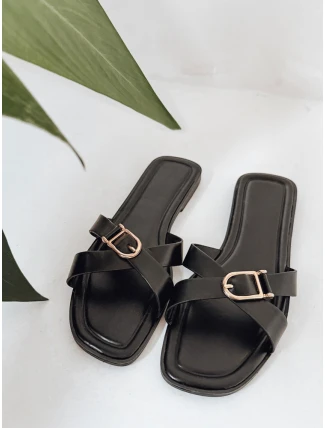 BELICCA dámské žabky černé FashionStreet ZY0983