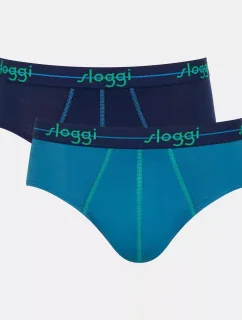 Pánské slipy Start Midi C2P box - MULTIPLE COLOURS 20 - vícebarevné V020 - SLOGGI