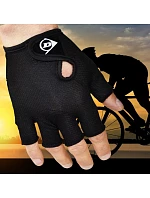 CYKLISTICKÉ RUKAVICE DUNLOP SENIOR R.XL - ČERNÉ