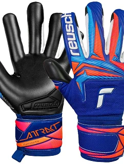Reusch Attrakt Infinity Evolution NC brankářské rukavice modré/černé 5670725 4127