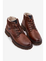 Pánské zimní kozačky Wrangler 20253034.JCU hnědé