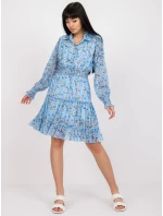 Dámské šaty DHJ SK C2212 světle modré