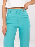 Kalhoty DHJ SP 18737.68 tyrkysové