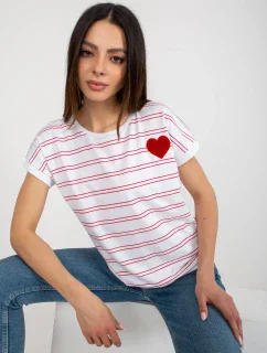 Halenka RV BZ 8619.94 bílá a červená