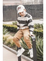 Dětské klasické vysoké tenisky Big Star LL374002 Bílá