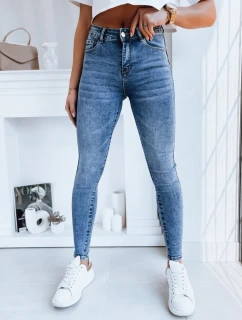 Dámské džínové kalhoty DIVERIO tmavě modré FashionStreet UY1748