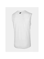 Pánské tričko bez rukávů 4F 4FWSS26TSLEM357-10S