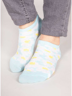 Yoclub Dívčí kotníkové bavlněné ponožky Vzory Barvy 6-Pack SKS-0008G-AA00-003 Multicolour