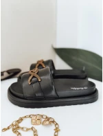 BLACKKISS dámské žabky černé FashionStreet ZY0994 BLACKKISS dámské žabky černé FashionStreet ZY0994