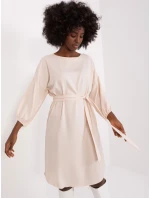 WN SK 669 šaty.92P světle béžová