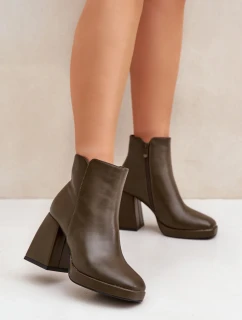 Boty na podpatku model 204677 Step in style