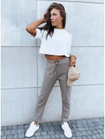 Dámské tepláky STARLUXE tmavě béžové FashionStreet UY1648