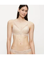 AMOURETTE CHARM - Bralette s krajkou a plunge dekoltem (bez kostic) Triumph