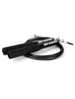 Hliníkové švihadlo s ocelovým lankem DBX Pro Black + pouzdro