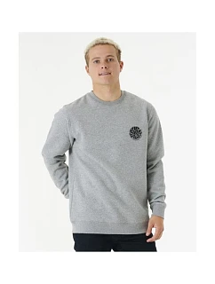 Mikina RIP CURL Wetsuit Icon Crew šedá pánská