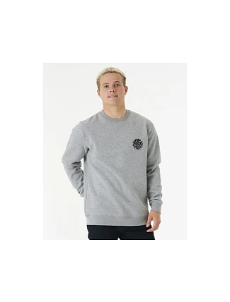 Mikina RIP CURL Wetsuit Icon Crew šedá pánská