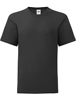 Fruit of the Loom Kids Iconic 150 T Dětské tričko 16.1023 black