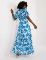 DHJ SK 15986 šaty.67 modrá