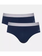Pánské slipy GO ABC 2.0 Brief 2P - BLUE - modré 00RA - SLOGGI