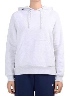 Dámská mikina 4F F2536 cool light grey melange 4FWMM00TSWSF2536 27M