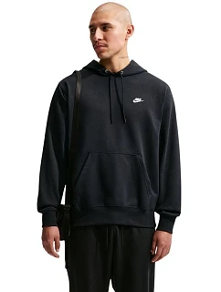 Pánská mikina Nike Club FT PO Hoodie, černá, FN3866 010, velikost XL
