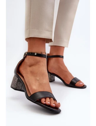 Sandály na podpatku  model 195742 Step in style