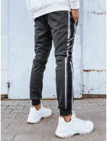 Pánské tmavě šedé tepláky FashionStreet UX4197