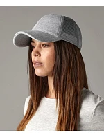 Beechfield B 678 6 panelová Trucker kšiltovka "Athleisure" 53.0678 black