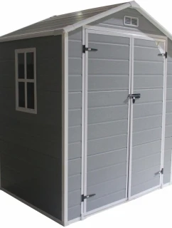 Zahradní domek na nářadí z PVC 181x135x210 cm