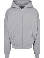 Build your Brand BY 192 Mikina s kapucí z těžké bavlny "Ultra Heavy" 56.0192 heather grey Build your Brand BY 192 Mikina s kapucí z těžké bavlny "Ultra Heavy" 56.0192 heather grey