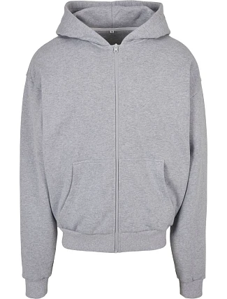 Build your Brand BY 192 Mikina s kapucí z těžké bavlny "Ultra Heavy" 56.0192 heather grey Build your Brand BY 192 Mikina s kapucí z těžké bavlny "Ultra Heavy" 56.0192 heather grey