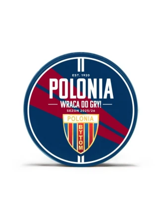 Hokejový puk Polonia Bytom Back to the Game BLU Ltd SREBKR-POWRB