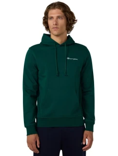 Pánská mikina Champion s kapucí zelená 221790 GS584 pánské