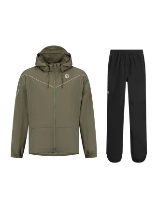 Rogelli souprava do deště Essential green 2XL