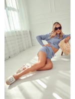 Dámské krajkové espadrilky s ozdobou Bíle Summer Dream