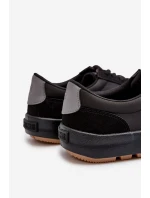 Nízké Sportovní Boty Pánské Big Star NN174118 Černé Nízké Sportovní Boty Pánské Big Star NN174118 Černé