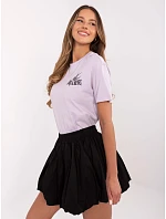 Tričko D12022AC02645H světle fialové