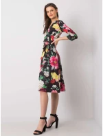 Šaty LK SK 508125.43P černá a červená