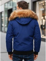 FashionStreet pánská tmavě modrá zimní bunda TX3943z