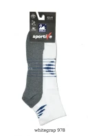 Pánské kotníkové ponožky Wola W 94.1N4 Ag+