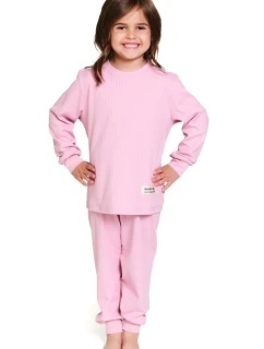 Dívčí pyžamo 7351 papaya - Doctornap